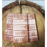 Warnung Schmelzende Ursachen Aroma - Snap Bar Wachsschmelze Sortierte Duftstoffe Zero Waste Verpackung Soja & Bienenwachs, Starker Duftwachs Warnung Schmelzende Ursachen Aroma - Snap Bar Wachsschmelze Sortierte Duftstoffe Zero Waste Verpackung Soja & Bienenwachs, Starker Duftwachs von SixthSpice