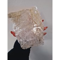 Echte Selenit-Fischkristallscheibe - Kristallladeplatte von SixthsenseFinds