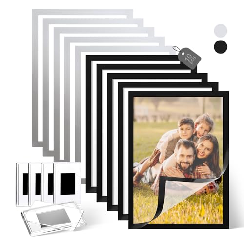 Siyrdxcbt 15 Stück Selbstklebender A5 Magnet Bilderrahmen PVC Diamond Painting Rahmen Magnetrahmen Ohne Bohren Magnetischer Rahmen Acryl Mini Bilderrahmen für Ersatz Dokumente Plakate Diamantmalerei Siyrdxcbt 15 Stück Selbstklebender A5 Magnet Bilderrahmen PVC Diamond Painting Rahmen Magnetrahmen Ohne Bohren Magnetischer Rahmen Acryl Mini Bilderrahmen für Ersatz Dokumente Plakate Diamantmalerei von Siyrdxcbt