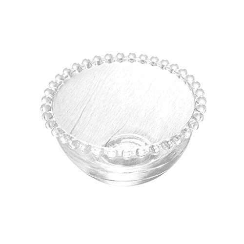 Sizikato Transparente Glas Dessertschale Obstsalat Schüssel mit Perlenrand. von Sizikato