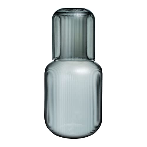 Sizikato Wasserkaraffe aus Glas, 750 ml, Grau Sizikato Wasserkaraffe aus Glas, 750 ml, Grau von Sizikato