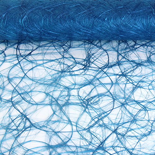 Sizoweb Tischband Kornblau 25 Meter lang 30cm breit von Sizoweb