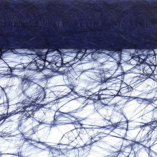 Sizoweb Tischband Nachtblau 25 Meter lang 30cm breit von Sizoweb