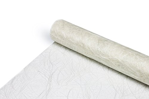 Sizoweb Tischband Weiß 25 Meter lang 30cm breit von Sizoweb