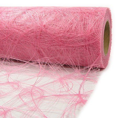 SIZOWEB Tischläufer 15cm breit x 25m lang - ROSA von SIZOWEB