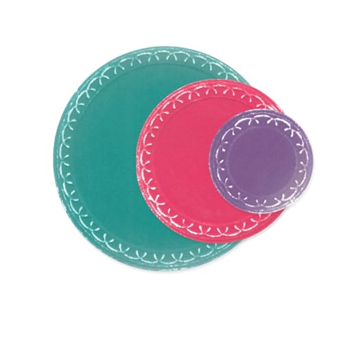 Sizzix® Framelits® Stanzset, 9er-Pack — Fantasievolle Framelits, Alena Arched Circles von Stacey Park von Sizzix