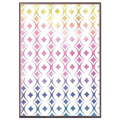Sizzix™ A5-Schablone, 1 Stück — Cosmopolitan, Uptown Adornment von Stacey Park von Sizzix