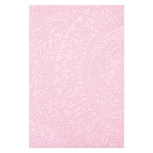 Sizzix 3-D Textured Impressions Embossing Folder Half Mandala von Jess Scott, 665597 Sizzix 3-D Textured Impressions Embossing Folder Half Mandala von Jess Scott, 665597 von Sizzix