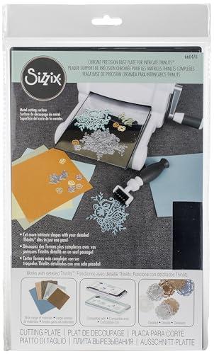 Sizzix Chrom-Präzisions-Grundplatte für aufwendige Thinlits, mehrfarbig von Sizzix