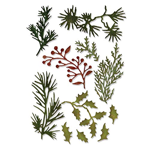 Sizzix,661597,Mini AA8Festliche Zweigevon Tim HoltzThinlits Stanzen Set, 11 inPackung, Stahl, mehrfarbig 19.100000000000001 x 14.4 x 0.4 cm Sizzix,661597,Mini AA8Festliche Zweigevon Tim HoltzThinlits Stanzen Set, 11 inPackung, Stahl, mehrfarbig 19.100000000000001 x 14.4 x 0.4 cm von Sizzix