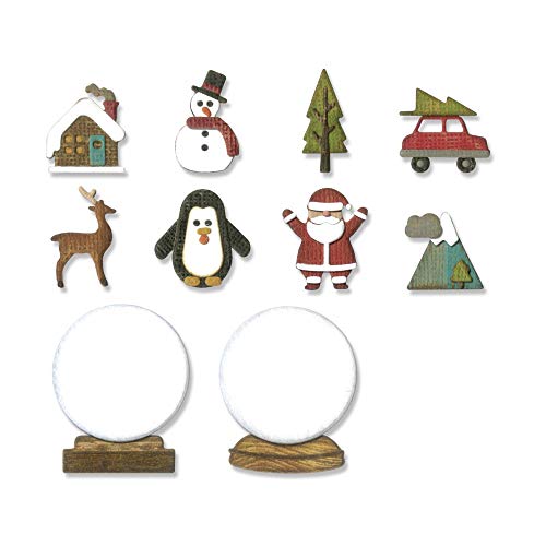 Sizzix 663117 Schneesterne Stanzschablone, Mehrfarben, Einheitsgröße von Sizzix