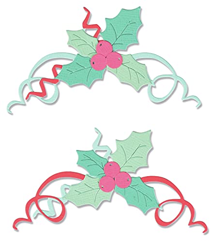 Sizzix Thinlits Stanzset Christmas Boughs of Holly von Sizzix