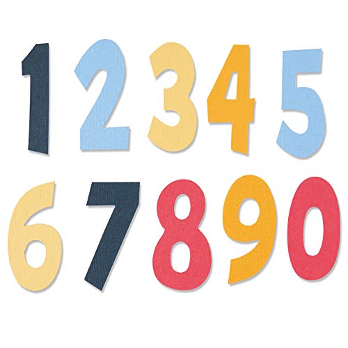 Sizzix Bigz Stanzschablone 664485 Numeracy von Jenna Rushforth von Sizzix