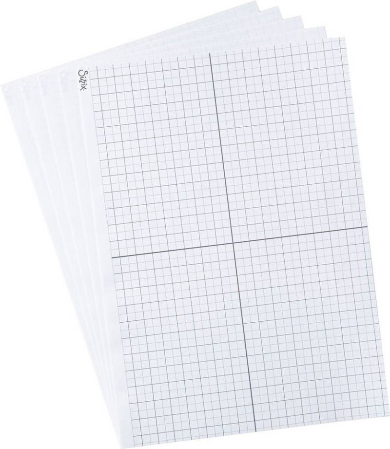 Sizzix Dekorationsfolie Sizzix Sticky Grid Sheets von Sizzix