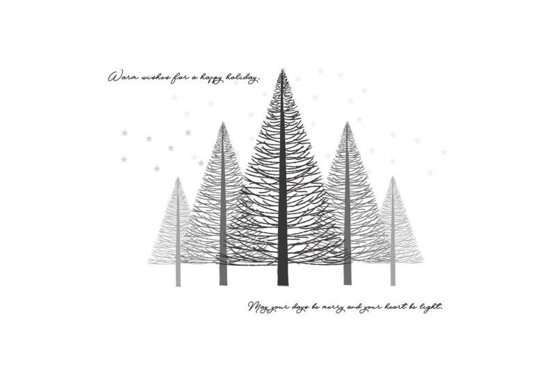 Sizzix Malschablone Clear Stamp and Stencil Set Merry and Light by Sta, 17 Teile von Sizzix