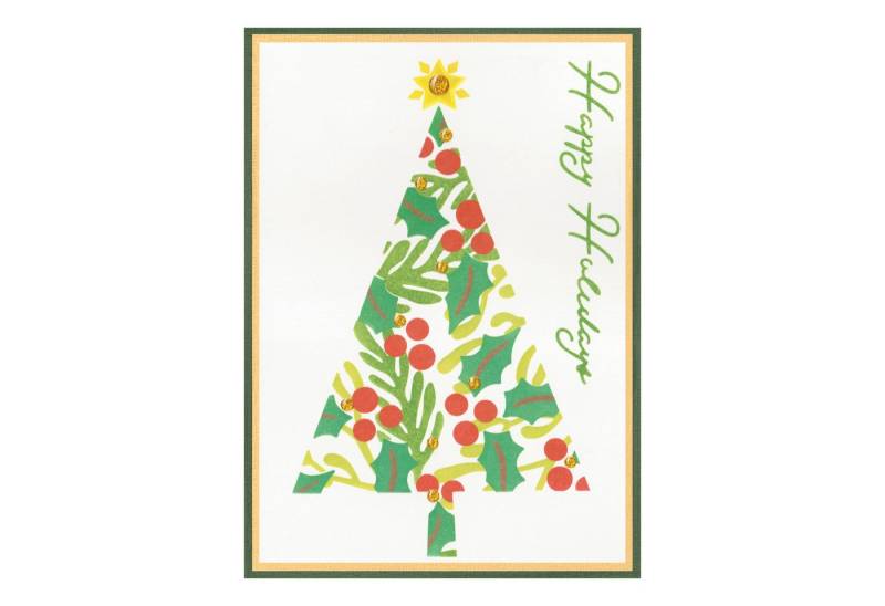 Sizzix Malschablone Layered Stencils Happy Holidays by Stacey Park, 4 Teile von Sizzix