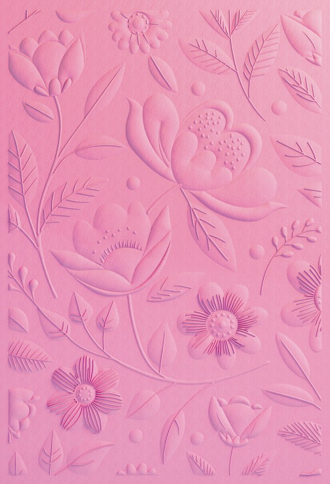 Sizzix Motivschablone 3D-Prägeschablone 'Happy Garden by Catherine Poole, 11,43x16,51cm Sizzix Motivschablone 3D-Prägeschablone 'Happy Garden by Catherine Poole, 11,43x16,51cm von Sizzix