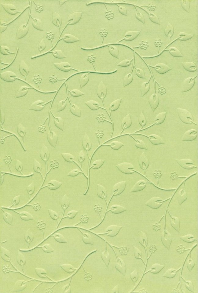 Sizzix Motivschablone 3D-Prägeschablone Summer Foliage, 10,8 cm x 15,9 cm von Sizzix