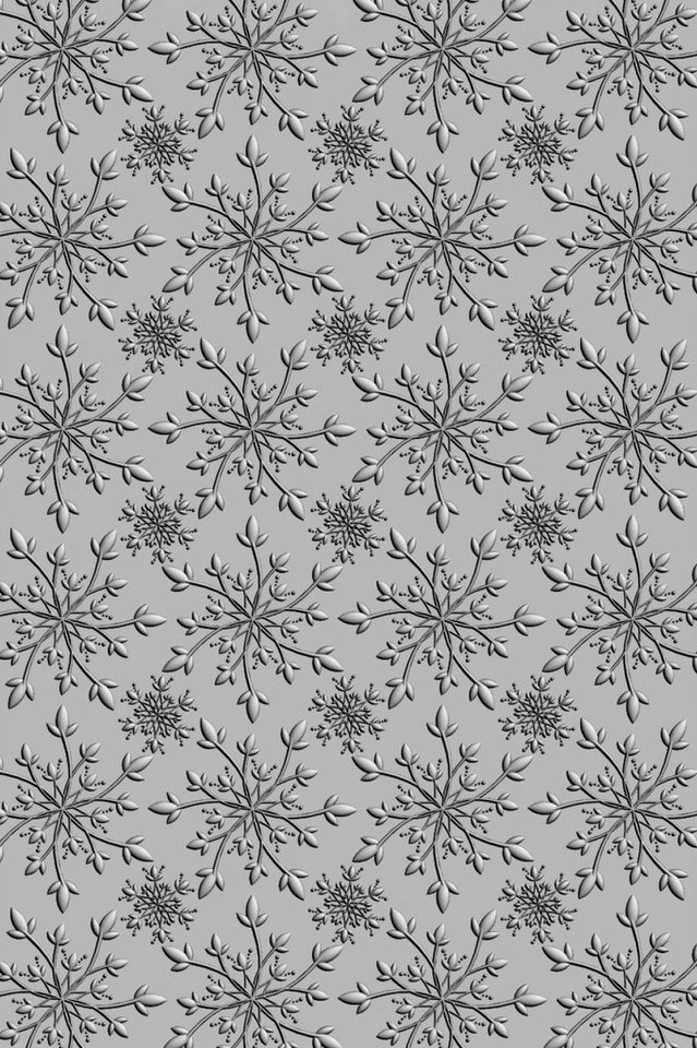 Sizzix Motivschablone 3D Snowflakes, 10,8 cm x 15,9 cm von Sizzix