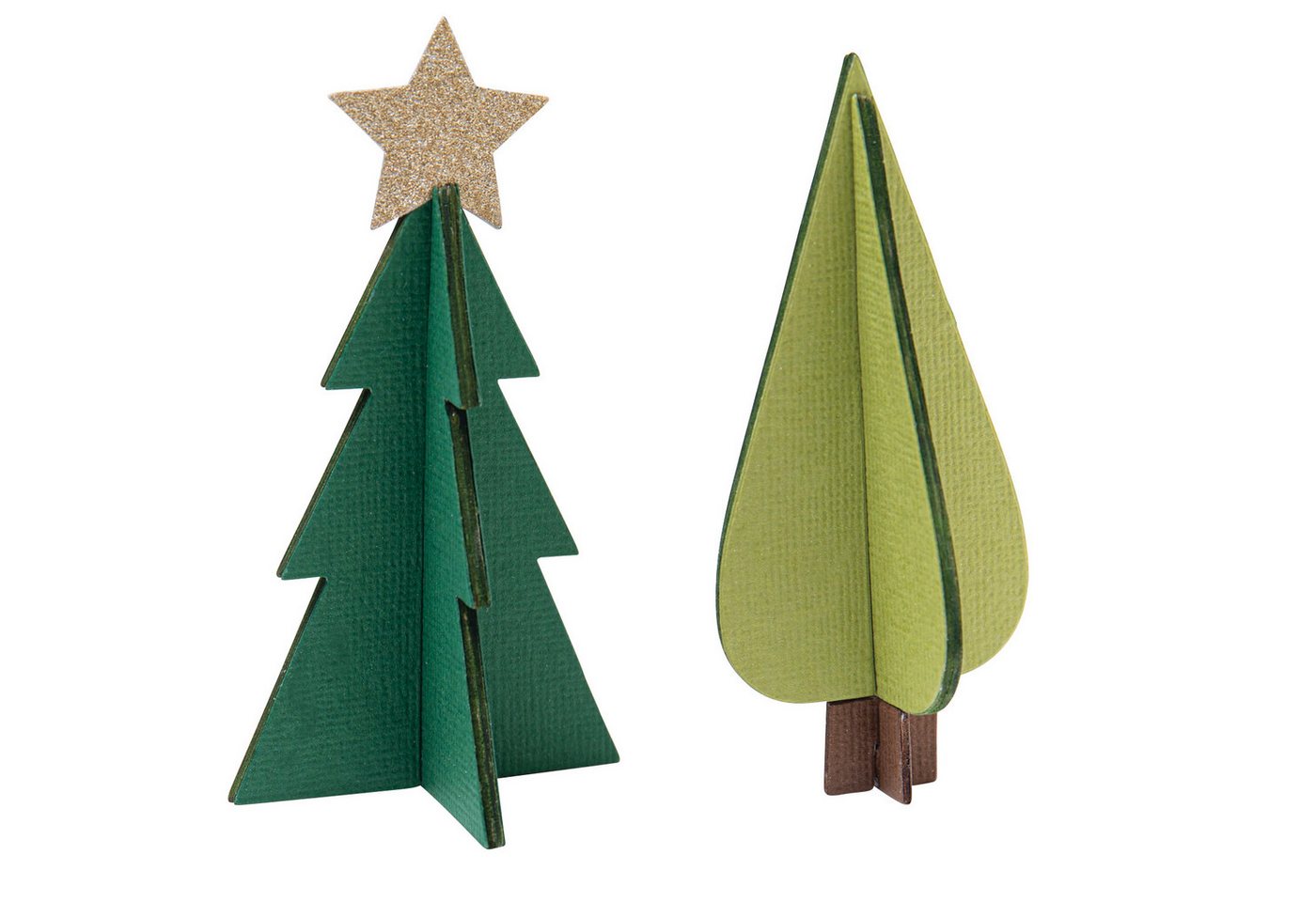 Sizzix Motivschablone Bigz Tree Ornaments, 5,4 cm - 8,3 cm von Sizzix