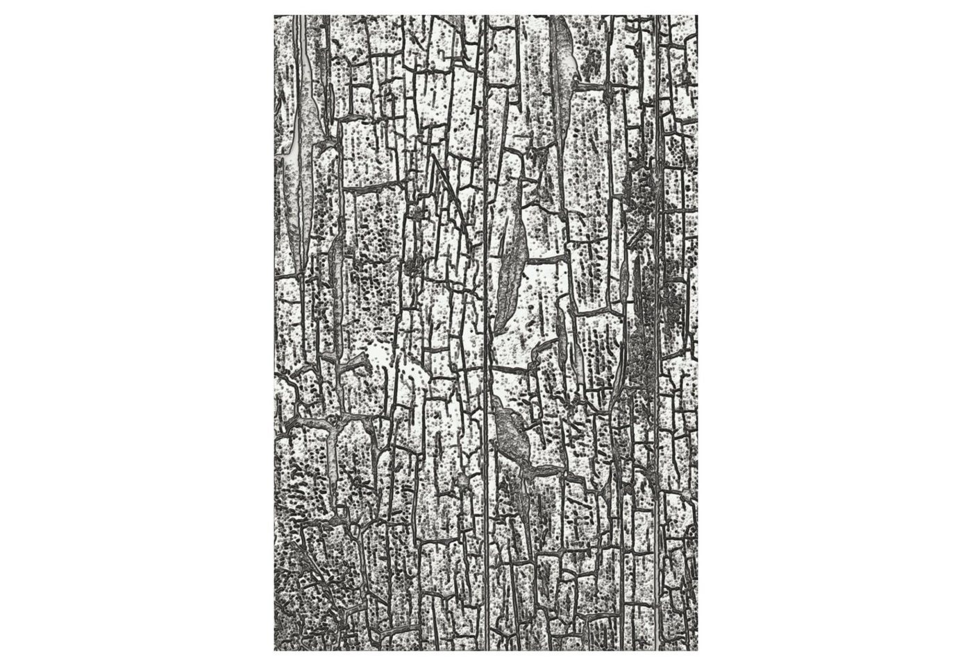 Sizzix Motivschablone Cracked by Tim Holtz, 10,8 cm x 15,9 cm von Sizzix
