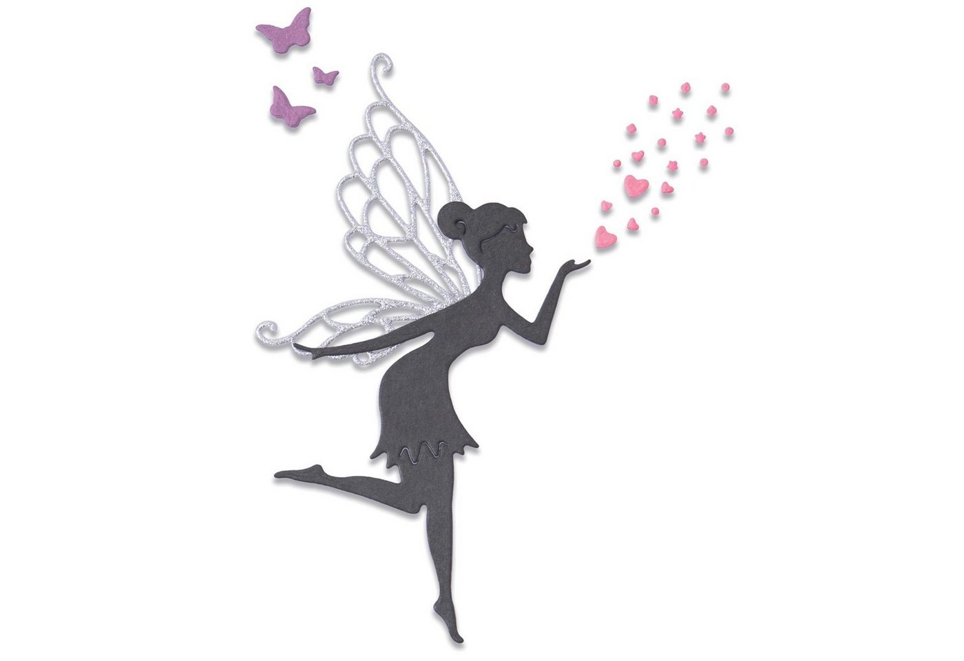 Sizzix Motivschablone Fairy Wishes, 5 Teile Sizzix Motivschablone Fairy Wishes, 5 Teile von Sizzix