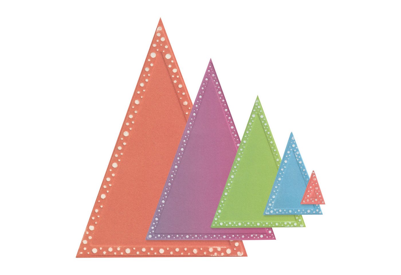 Sizzix Motivschablone Framelits Stanzschablone Triangles by Stacey Park, 16 Teile Sizzix Motivschablone Framelits Stanzschablone Triangles by Stacey Park, 16 Teile von Sizzix