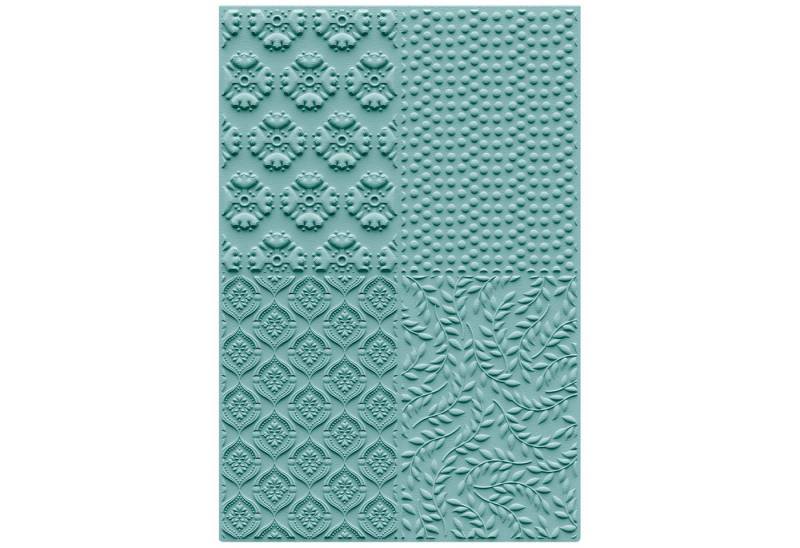 Sizzix Motivschablone Sizzix 3D-Prägeschablone 'Posh Patterns by Catheri von Sizzix