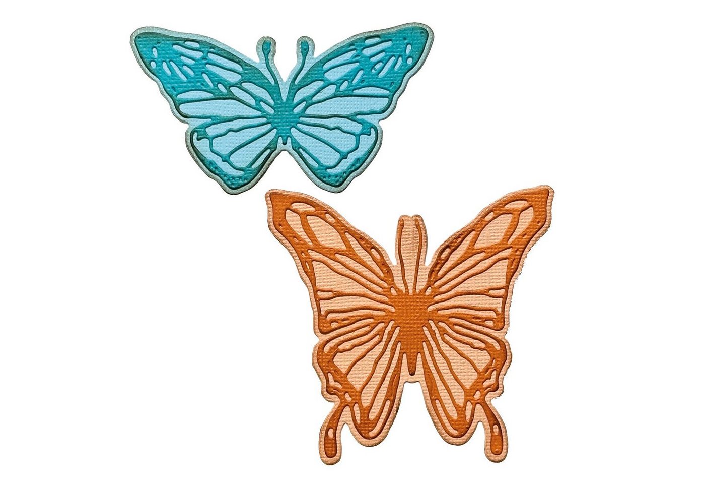 Sizzix Motivschablone Stanzschablone Scribbly Buttesfly by Tim Holtz, Thinlits Sizzix Motivschablone Stanzschablone Scribbly Buttesfly by Tim Holtz, Thinlits von Sizzix
