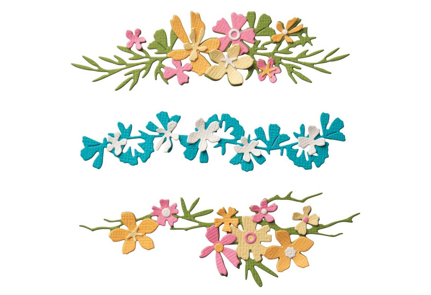 Sizzix Motivschablone Stanzschablone Woodland Borders, Thinlits von Sizzix