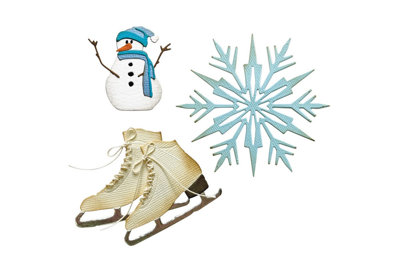 Sizzix Motivschablone Thinlits Stanzschablone Vault Winter Wishes by Tim, 10 Teile Sizzix Motivschablone Thinlits Stanzschablone Vault Winter Wishes by Tim, 10 Teile von Sizzix