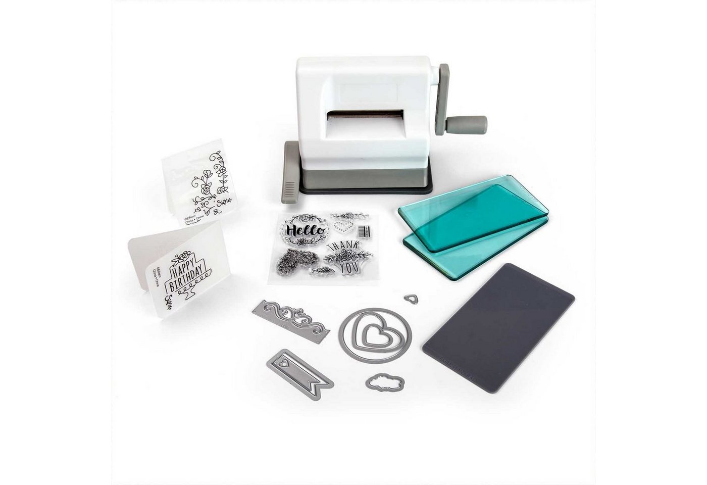 Sizzix Motivstanzer Sizzix Sidekick Starter Kit - Stanzmaschine 6,35 cm Öffnung, 22-teilig Sizzix Motivstanzer Sizzix Sidekick Starter Kit - Stanzmaschine 6,35 cm Öffnung, 22-teilig von Sizzix