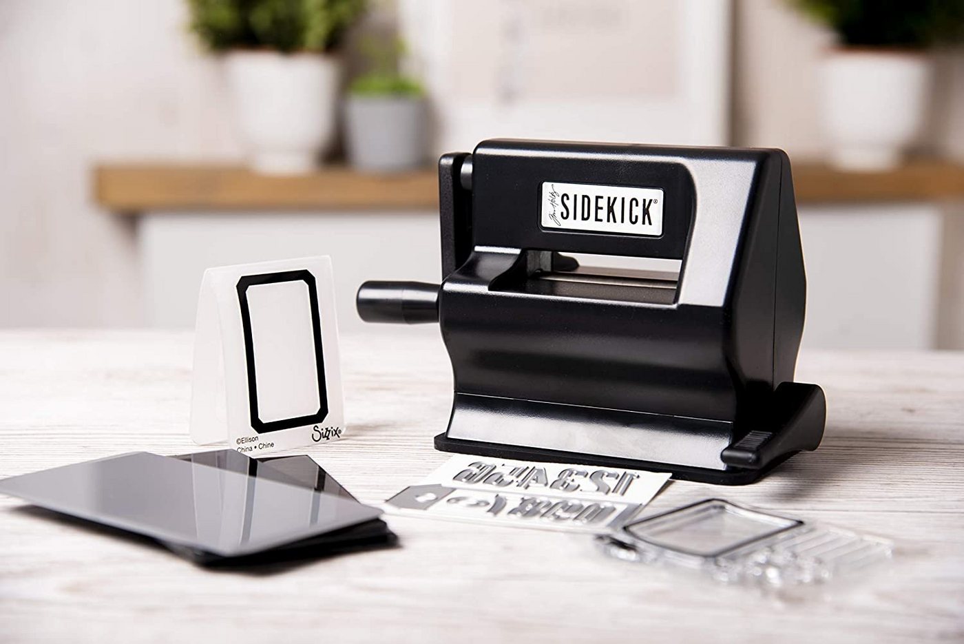 Sizzix Motivstanzer Sizzix Sidekick Starter Kit - Stanzmaschine 664175 (24-teilig) von Sizzix