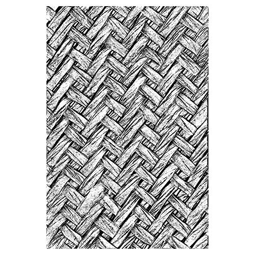 Sizzix Prägeschablone 3 D Texture Fades 664759 Intertwine von Tim Holtz One Size Sizzix Prägeschablone 3 D Texture Fades 664759 Intertwine von Tim Holtz One Size von Sizzix