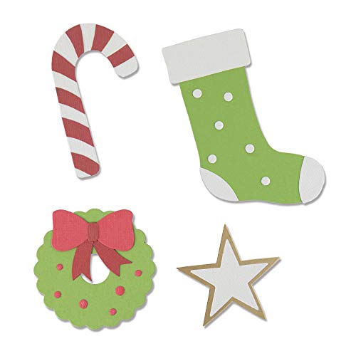 Sizzix Seasonal by Bigz Stanzschablone 664592 Saisonelemente von Kath Breen, Papier Metall Holz, Saisonale Elemente, Einheitsgröße Sizzix Seasonal by Bigz Stanzschablone 664592 Saisonelemente von Kath Breen, Papier Metall Holz, Saisonale Elemente, Einheitsgröße von Sizzix