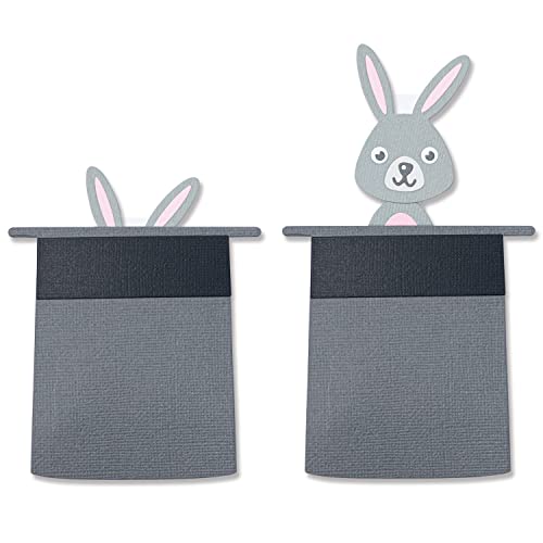 Sizzix Set 5PK As If Magic by Chapter Sizzx Thinlits Stanzschablonen, 5 Stück, wie von Zauberhand von Pete Hughes | 665942 | Kapitel 3 2022, Kunststoff Papier, Multicolour, One Size von Sizzix