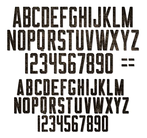 Thinlits Stanzformset 73PK Alphanumerische Theorie von Tim Holtz von Sizzix