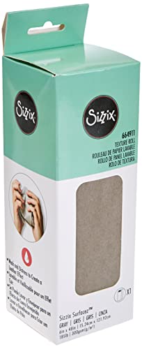 Surfacez Texture Roll 6" x 48" Grau von Sizzix