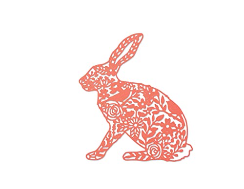 Sizzix Thinlits Stanze - Wildkaninchen von Georgia Low, Steel, silver, 29 x 14 x 0.1 cm, 661689 von Sizzix