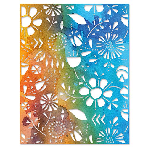 Sizzix Thinlits Stanzschablone Folk Blumen von Tim Holtz, 665363 Sizzix Thinlits Stanzschablone Folk Blumen von Tim Holtz, 665363 von Sizzix