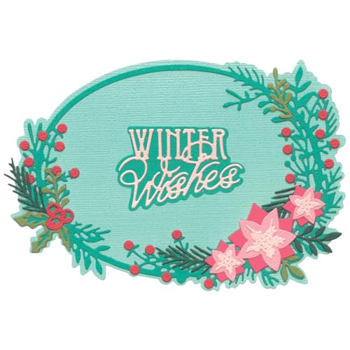 Sizzix Thinlits Stanzschablonen-Set Winter Wishes #2 von Jen Long von Sizzix