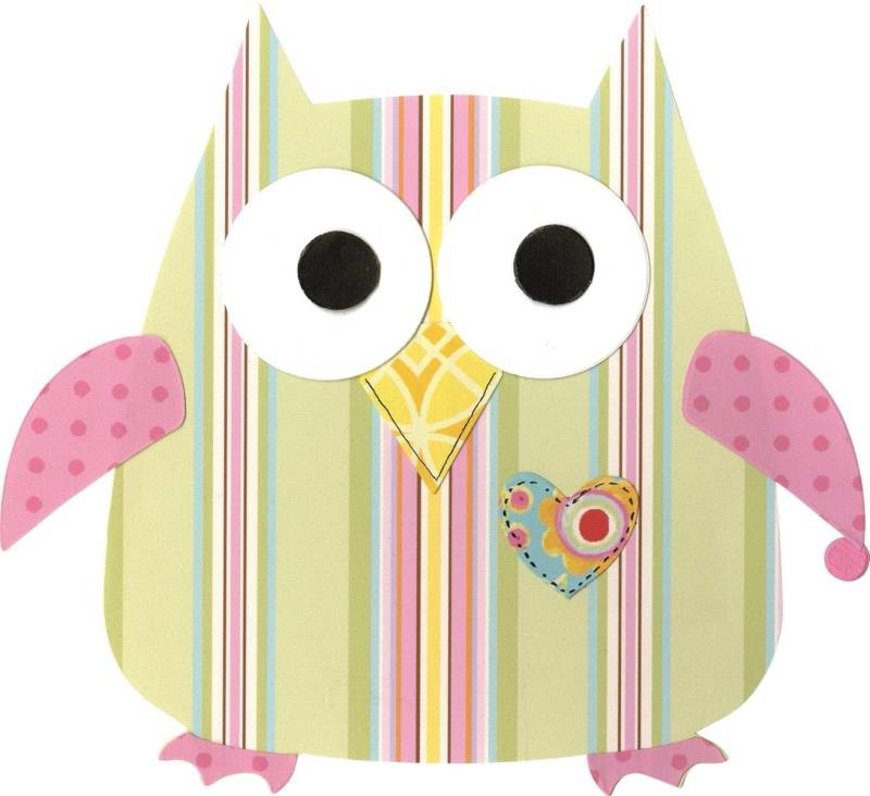 Sizzix Zeichenschablone Sizzix 2118737694 BigzDie Owl 2 von Sizzix