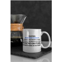 Lustige Strahlentherapie Tasse 11Oz 330Ml Krebs Behandlung Geschenkideen | Tassen Geschenk von SizzlesSuperStore