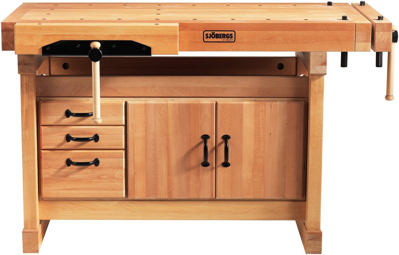 Sjöberg Hobelbank Elite 1500 + Schrank, L/B/H: ca. 151,5x74x90 cm von Sjöberg