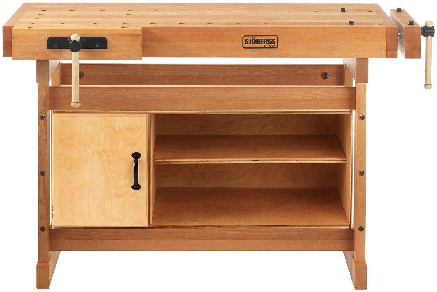 Sjöberg Hobelbank Scandi Plus 1425 + Schrank, L/B/H: ca. 185,8x71x90 cm von Sjöberg