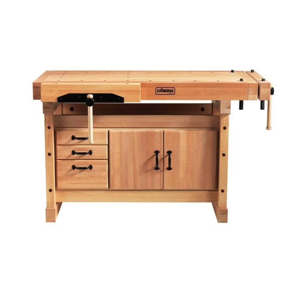 Sjöbergs Werkbank SJÖBERGS Elite 1500 Hobelbank mit SM03 Werkstattschrank aus Buche Sjöbergs Werkbank SJÖBERGS Elite 1500 Hobelbank mit SM03 Werkstattschrank aus Buche von Sjöbergs