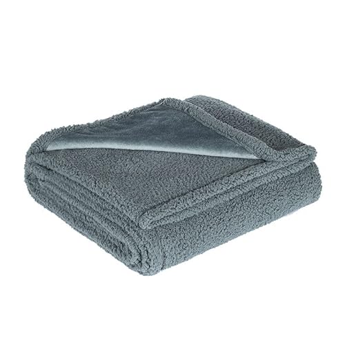 SkVLf Liebesdecke Wasserdicht,liebesdecke - Die wasserdichte Kuscheldecke,Überwurf Fleece Sherpa Decke for Bett Couch Sofaliebesdecke Wasserdicht Sex,wasserdichte Liebesdecke， (Grau, M) von SkVLf