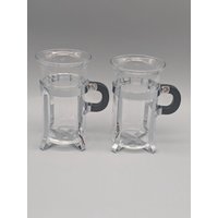 Bodum Chambord Gläser Hohe Version, 2 Er Set Vintage 80Er Teegläser Glasmarke von SkadivonWinterfeld