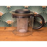 Bodum Picard Teekanne 1, 5 Liter in Schwarz Mit Neuem Teefilter von SkadivonWinterfeld