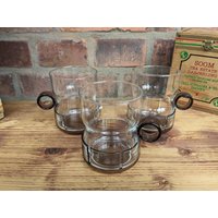 Melitta Germany 60Er Teegläser Mit Deckel Rauchbraun Vintage Melitta Germany 60Er Teegläser Mit Deckel Rauchbraun Vintage von SkadivonWinterfeld